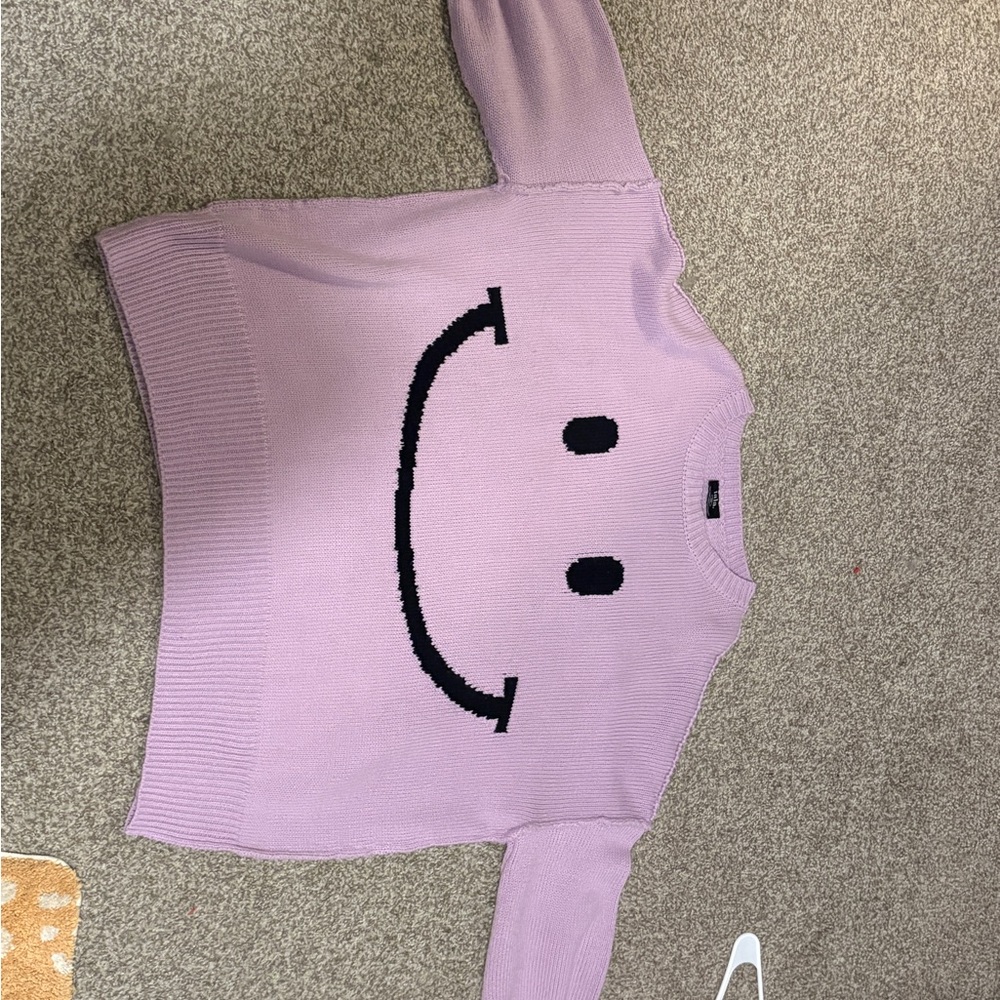 Dressed in lala smiley sweater SAMPLE